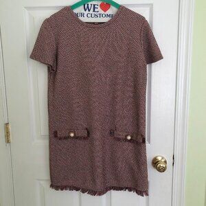 Fun Zara dress with fringes